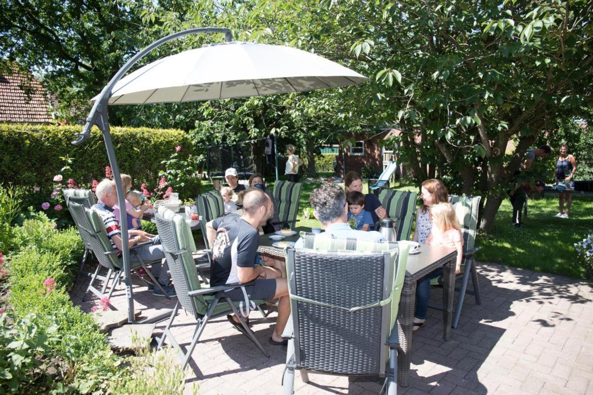 纽哈灵吉塞尔Friesenhof Janssen - Urlaub Auf Dem Bauernhof公寓 外观 照片